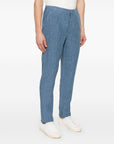 Emporio Armani Trousers Clear Blue