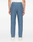 Emporio Armani Trousers Clear Blue