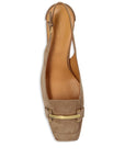 Tod's Suede Slingback Pumps
