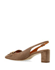 Tod's Suede Slingback Pumps