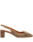 Tod's Suede Slingback Pumps
