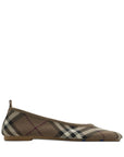 Burberry checkered Ballerina in jacquard