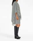 Burberry Vintage Check Reversible Wool Cape