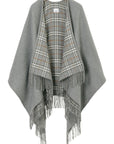 Burberry Vintage Check Reversible Wool Cape