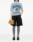 GANNI Shorts Black
