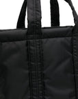Comme Des Garcons panelled tote bag