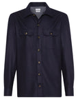 Brunello Cucinelli Shirts Blue
