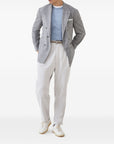 Brunello Cucinelli Sweaters Clear Blue