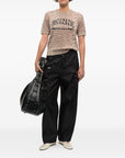 GANNI T-shirts and Polos Brown