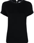 Brunello Cucinelli Brass-embellished crew-neck T-shirt