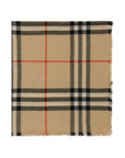 Burberry Check wool scarf