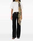 Burberry Check wool scarf