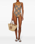 Burberry Check Swimsuit