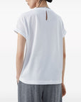 Brunello Cucinelli Contrast-trim T-shirt