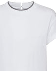 Brunello Cucinelli Contrast-trim T-shirt