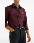 Brunello Cucinelli T-shirts and Polos Grey