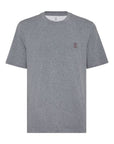 Brunello Cucinelli T-shirts and Polos Grey