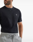 Brunello Cucinelli T-shirts and Polos Blue