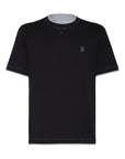 Brunello Cucinelli T-shirts and Polos Blue