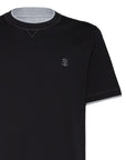 Brunello Cucinelli T-shirts and Polos Blue