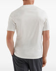 Brunello Cucinelli Cotton jersey crew neck T-shirt with logo