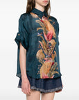 Zimmermann Shirts Blue