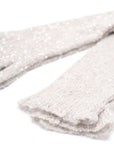 Brunello Cucinelli sequin-embellished long gloves