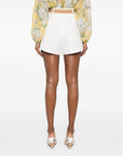 Zimmermann Shorts Ivory