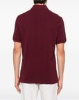 Brunello Cucinelli Embroidered cotton polo shirt