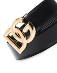 Dolce & Gabbana DG Logo leather belt