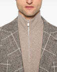Brunello Cucinelli Cashmere Zipped Cardigan