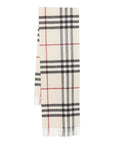 Burberry Check cashmere scarf