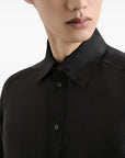 Dolce & Gabbana DG logo martini jacquard shirt