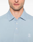 Brunello Cucinelli Polo shirt with embroidery