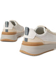 Brunello Cucinelli Washed suede and semi-polished calfskin runners