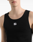 Dolce & Gabbana Logo cotton tank top