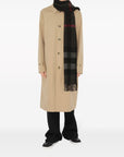 Burberry check cashmere scarf