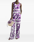 Dolce & Gabbana Maiolica print tank top