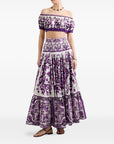 Dolce & Gabbana Maiolica print cotton top