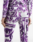 Dolce & Gabbana Maiolica print trousers