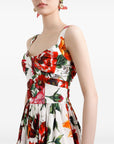 Dolce & Gabbana floral-print Midi Dress