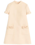 Valentino Short Crepe Couture Dress