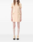 Valentino Short Crepe Couture Dress