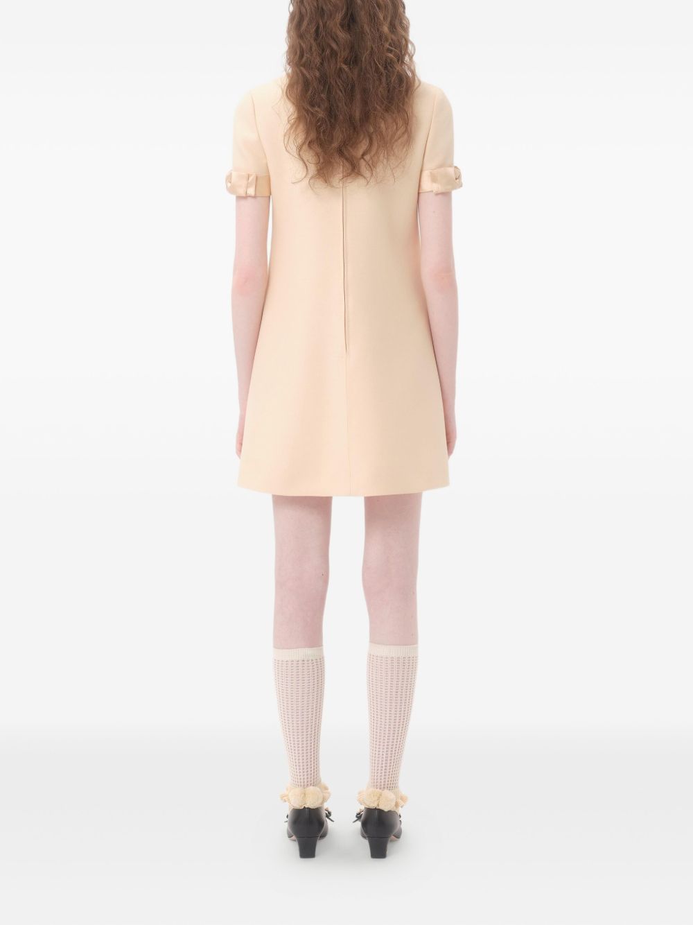 Valentino Short Crepe Couture Dress