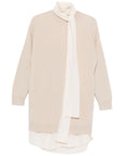 Brunello Cucinelli Ribbed knit mini dress