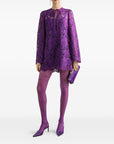 Dolce & Gabbana bell sleeves Lace mini dress