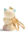 Valentino Garavani Le Chat De La Maison Nylon Bag Charm with Keychain