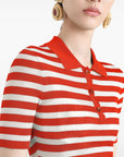 Dolce & Gabbana Striped Polo Top