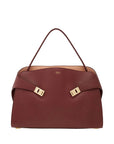 Ferragamo Hug soft two-tone shoulder bag (M)