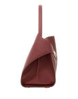 Ferragamo Hug soft two-tone shoulder bag (M)